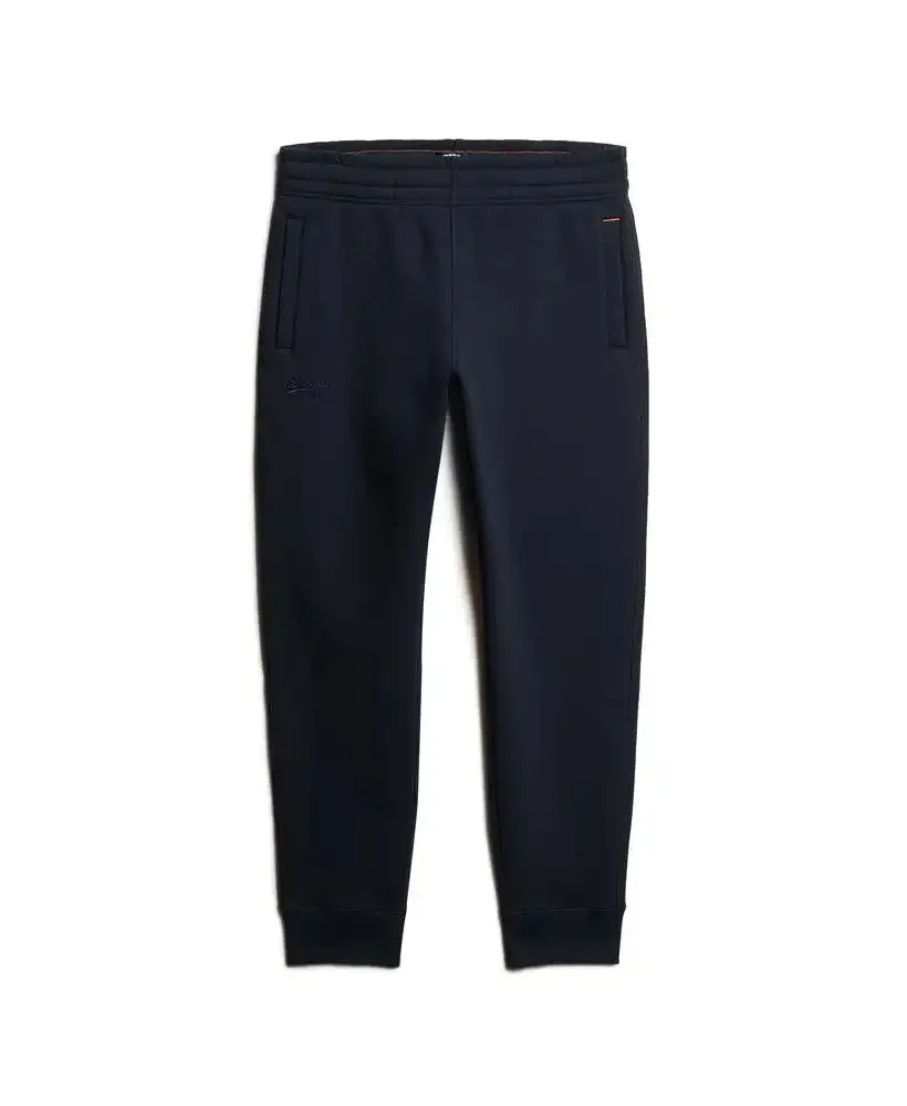 Superdry Vintage Logo Embroidered Joggers Rich Navy