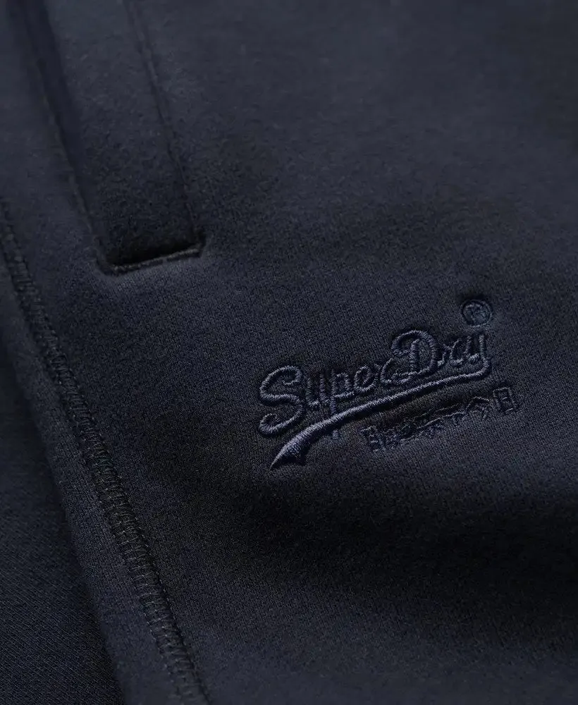Superdry Vintage Logo Embroidered Joggers Rich Navy