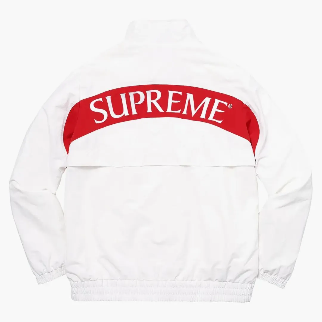 Supreme Arc Track Jacket White