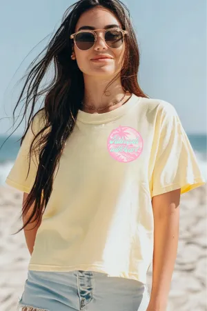 Sweet Mom Salty Advocate Beach Boxy Tee