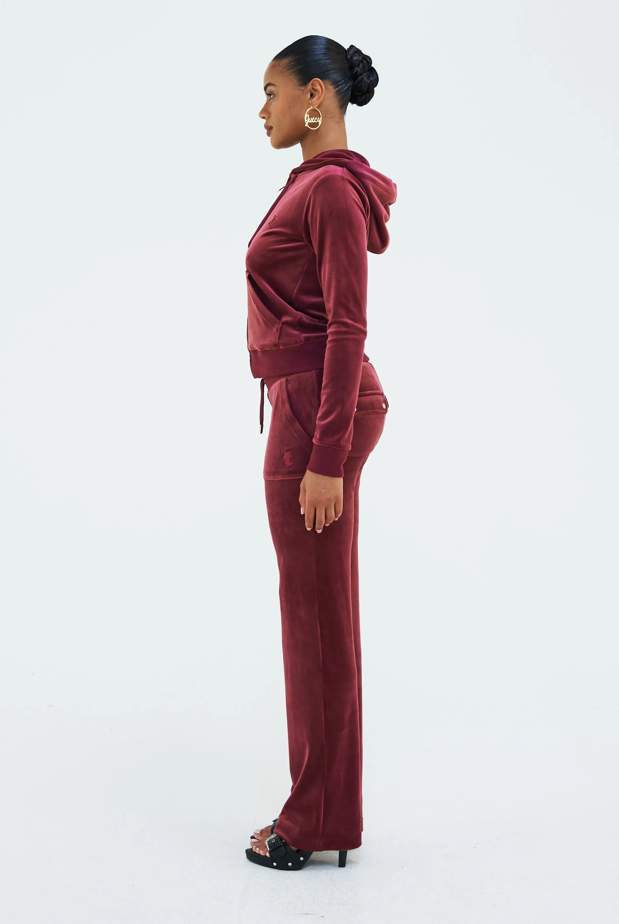 TAWNY PORT CLASSIC VELOUR DEL RAY POCKETED BOTTOMS