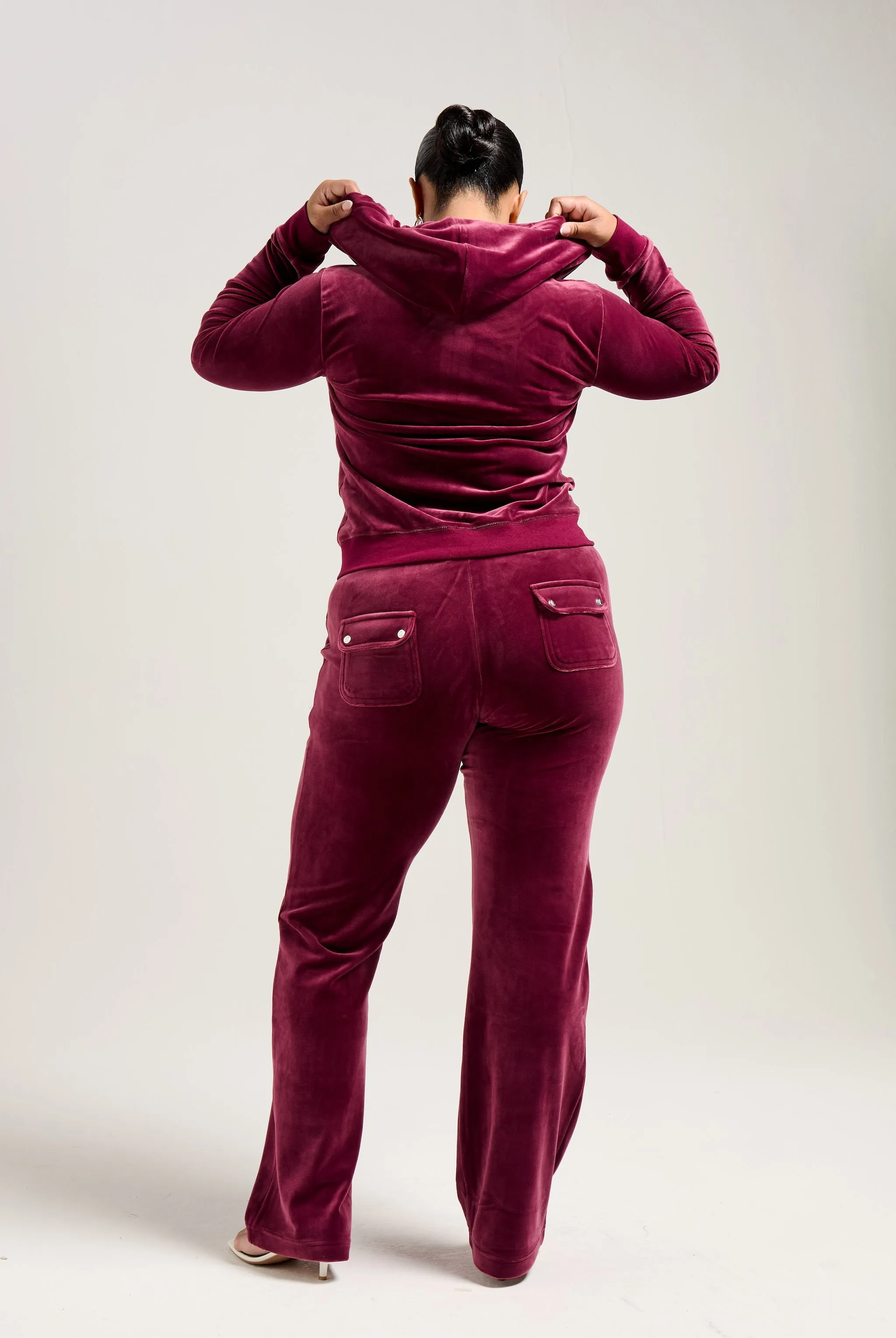 TAWNY PORT CLASSIC VELOUR DEL RAY POCKETED BOTTOMS