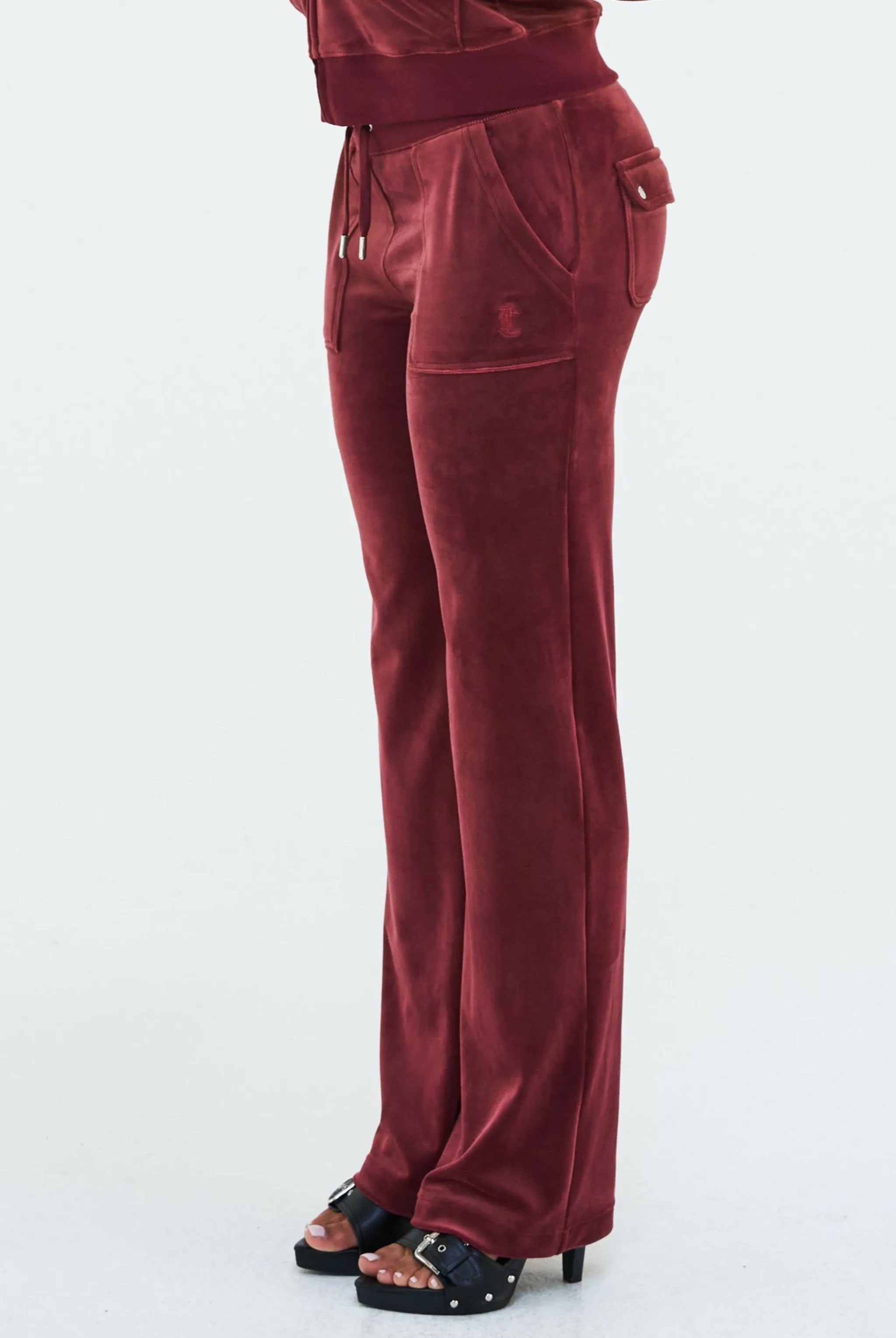 TAWNY PORT CLASSIC VELOUR DEL RAY POCKETED BOTTOMS