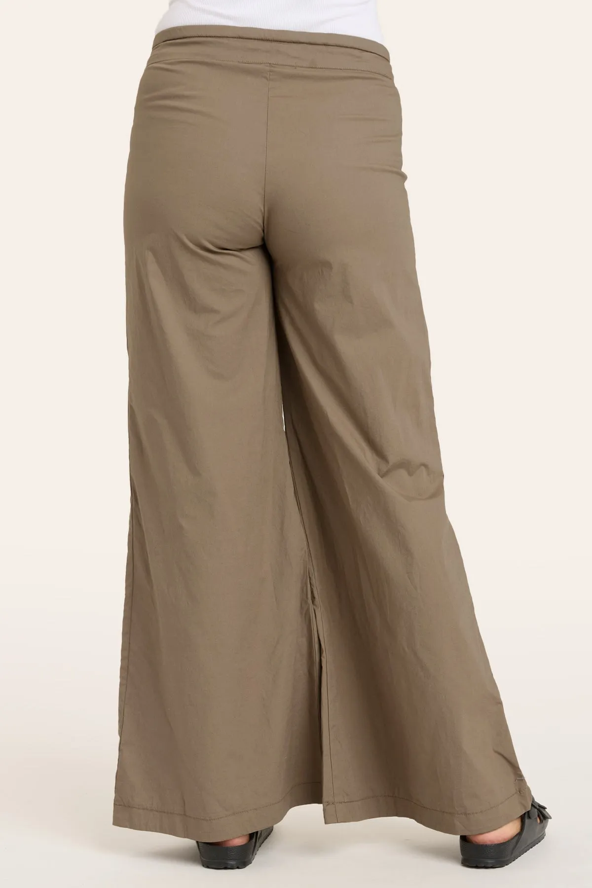Terraced Wide Leg Pant