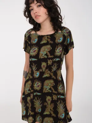 Tetsunori Dress - BLACK