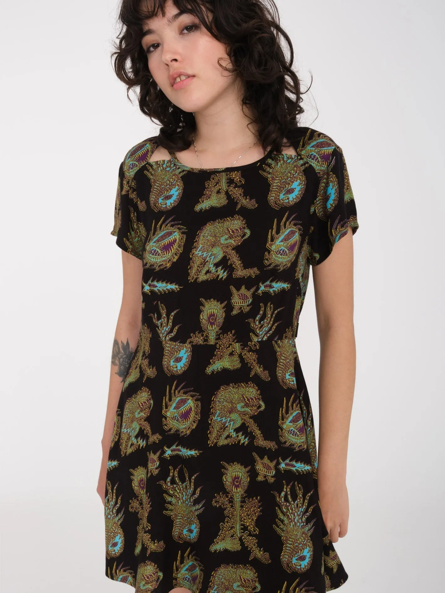 Tetsunori Dress - BLACK
