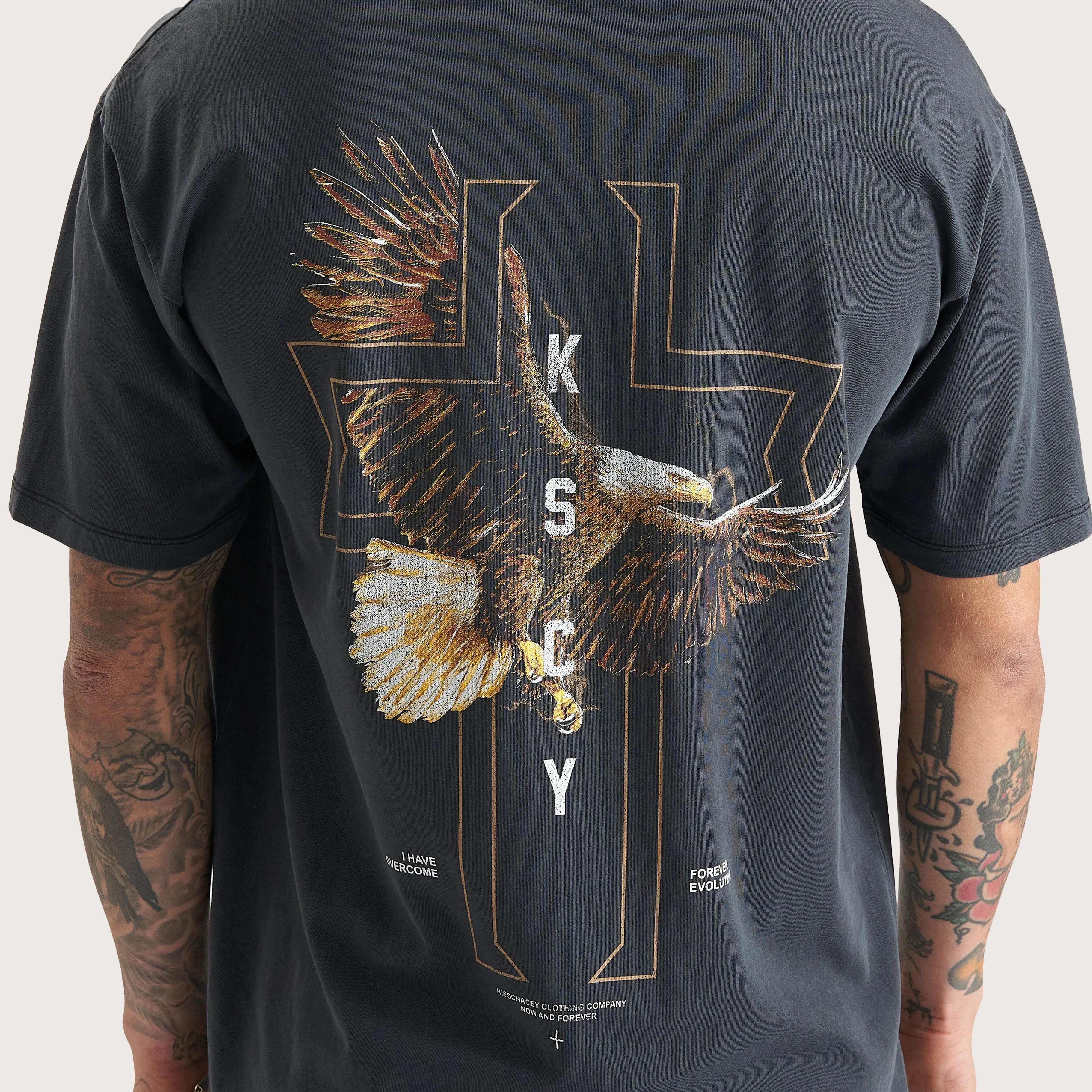 The Knight Heavy Box Fit Tee Pigment Black