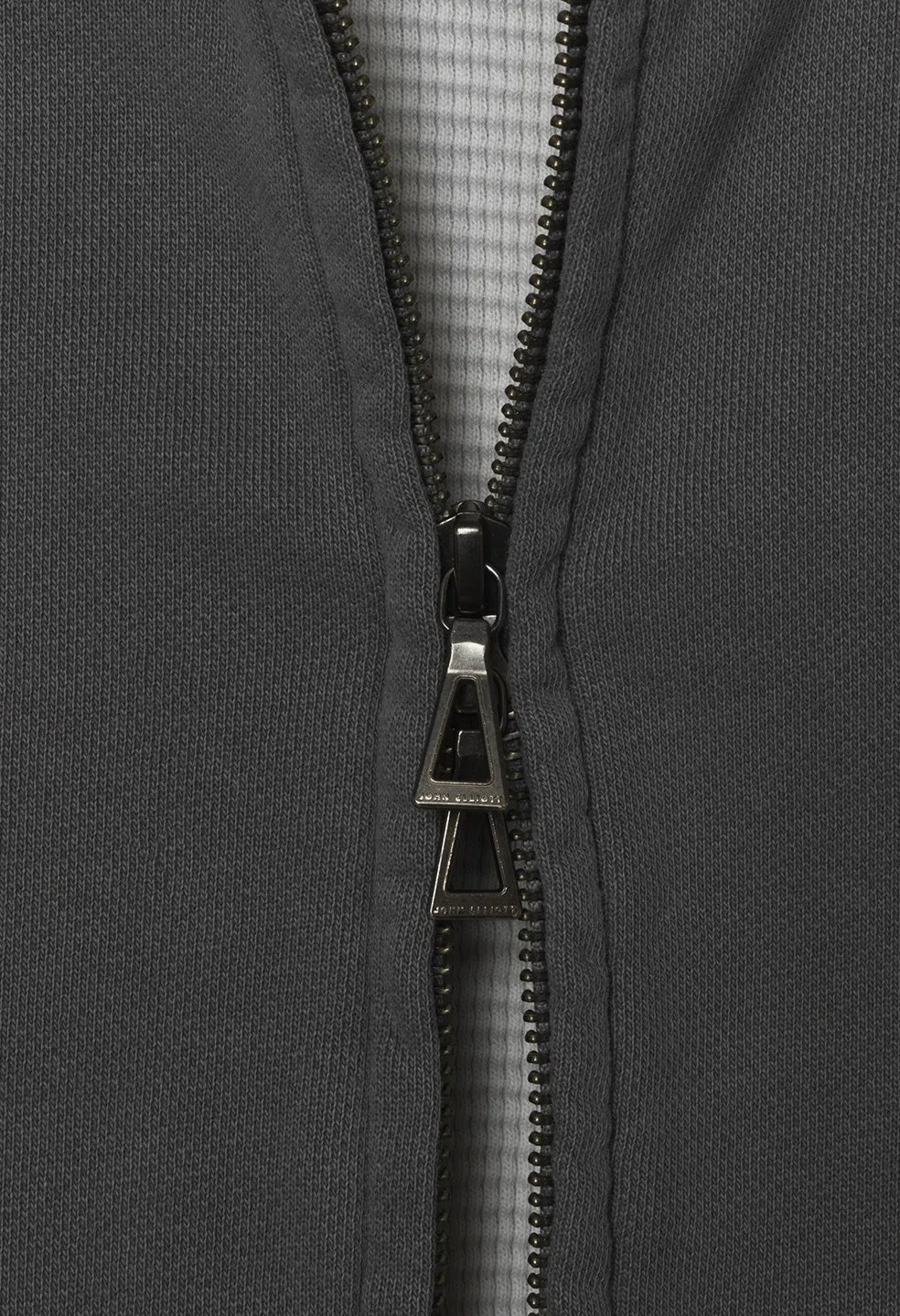 Thermal Lined Folsom Frances Full Zip / Washed Black