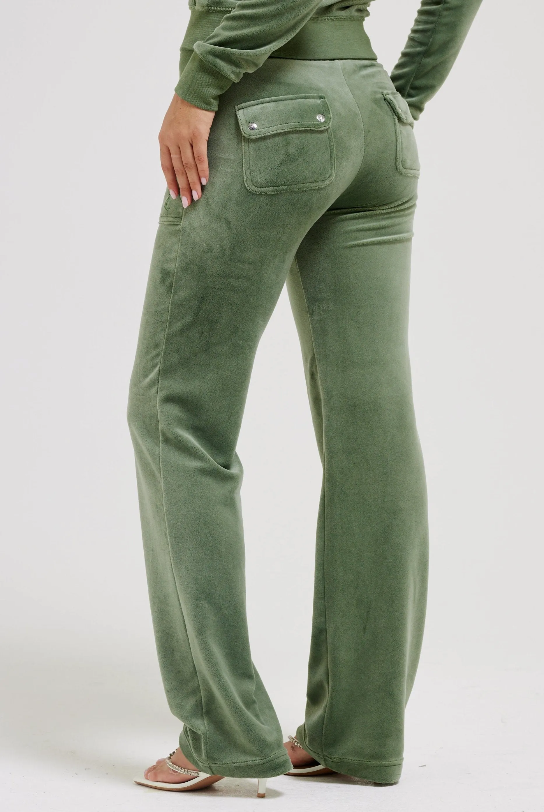 THYME CLASSIC VELOUR DEL RAY POCKETED BOTTOMS