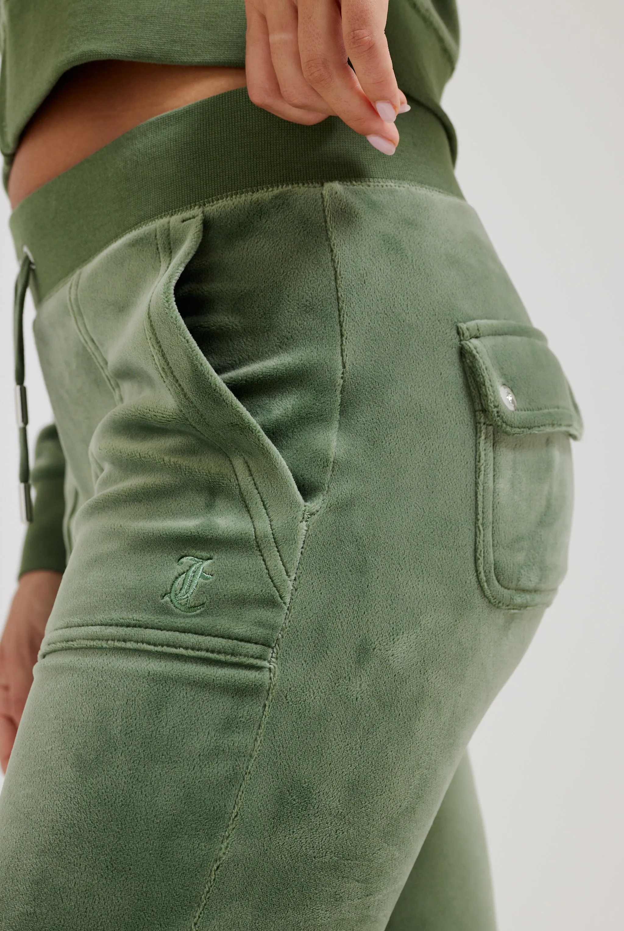 THYME CLASSIC VELOUR DEL RAY POCKETED BOTTOMS