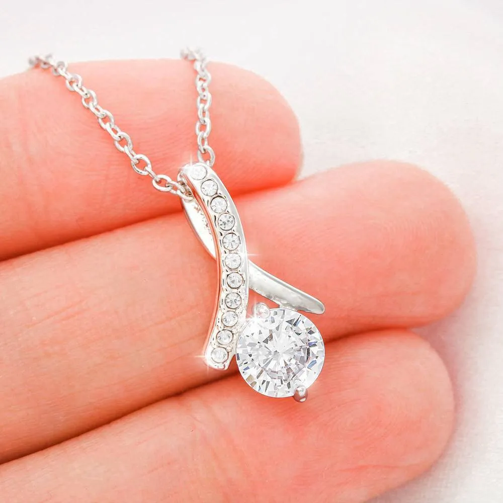 To My Lovely Daughter Alluring Beauty Necklace