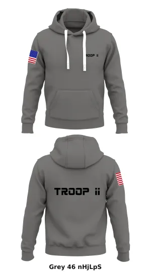 Troop II Store 1  Core Men's Hooded Performance Sweatshirt - nHjLpS