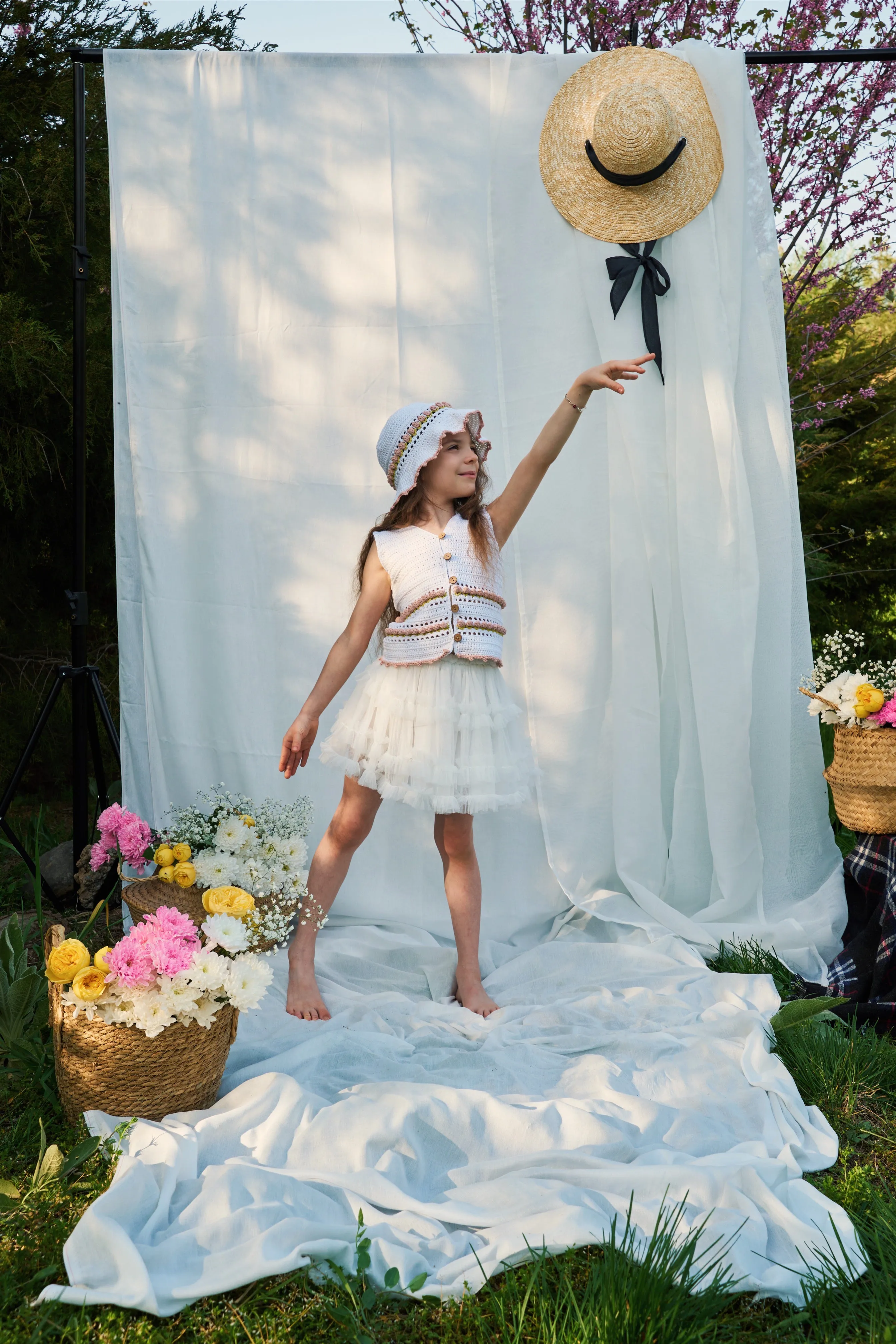 Tulips Top | off white | In Stock (4-5y)