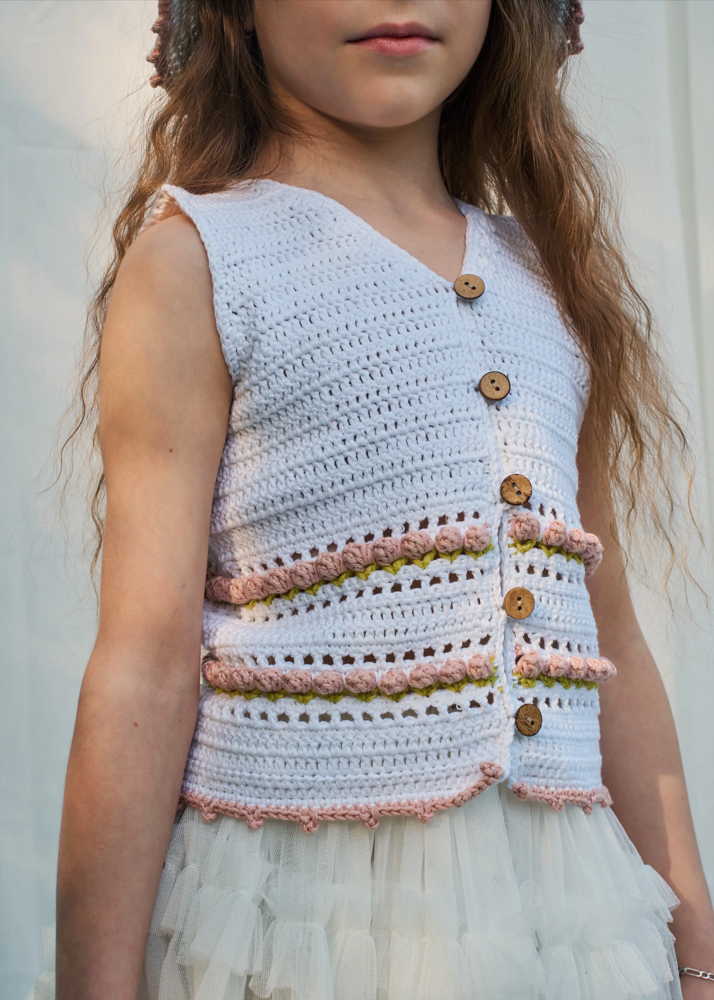 Tulips Top | off white | In Stock (4-5y)