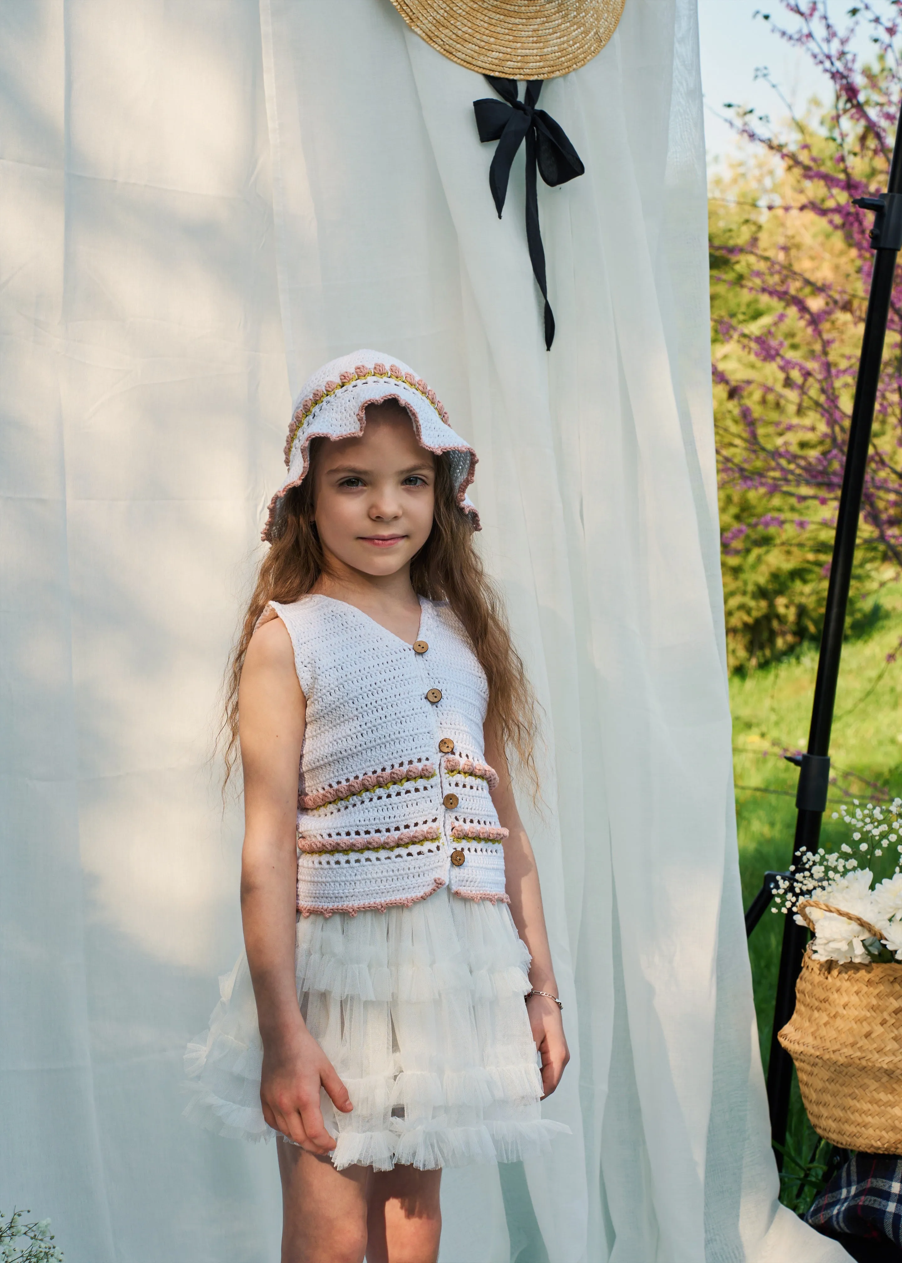 Tulips Top | off white | In Stock (4-5y)