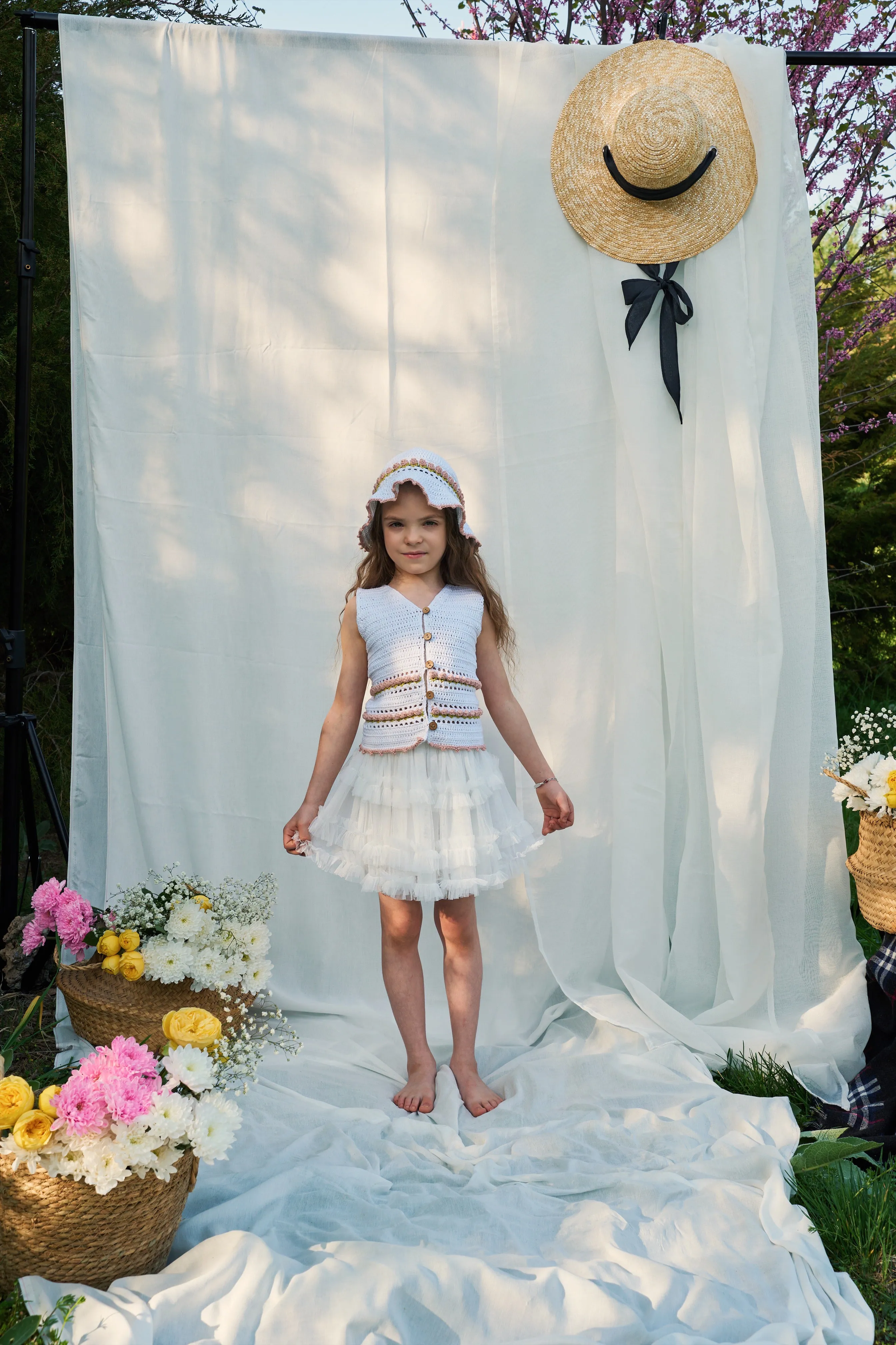 Tulips Top | off white | In Stock (4-5y)