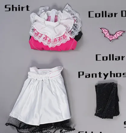 Vampire Draculaura Halloween Costume Cosplay Dresses