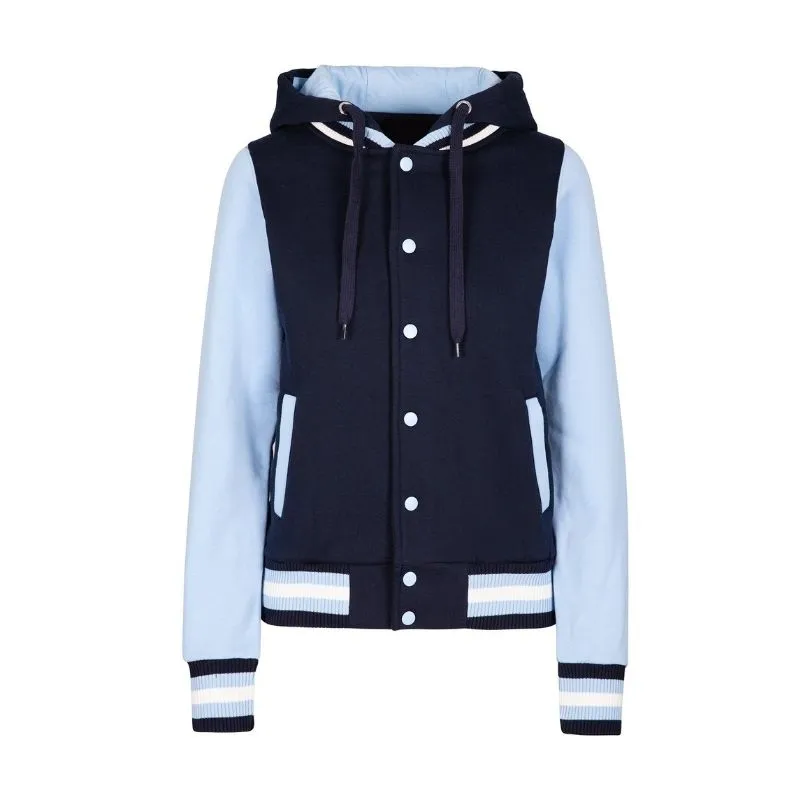 Varsity Hooded Jacket Ladies