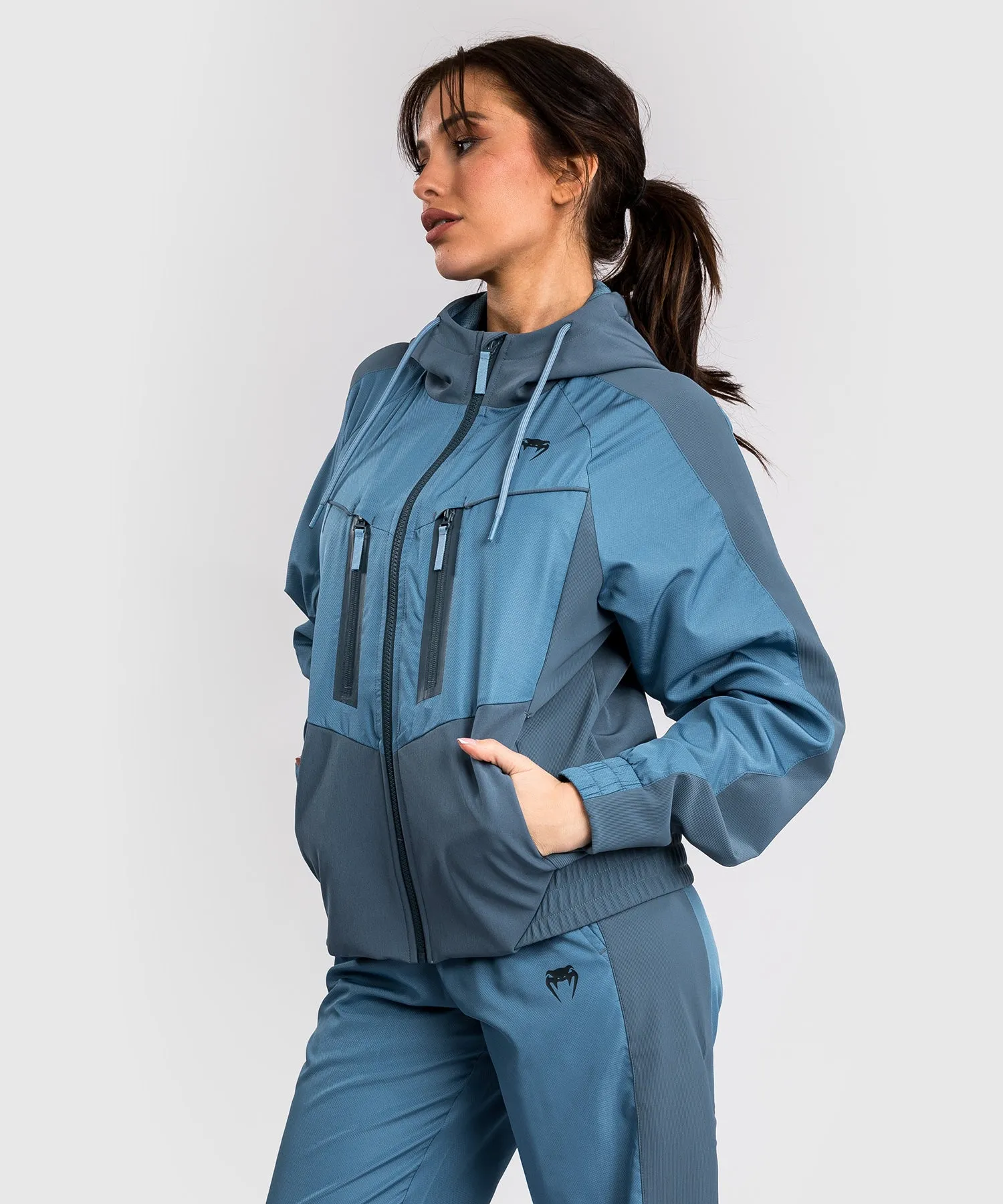 Venum Laser 3.0 Giacca da ginnastica da donna - Blu Pacifico