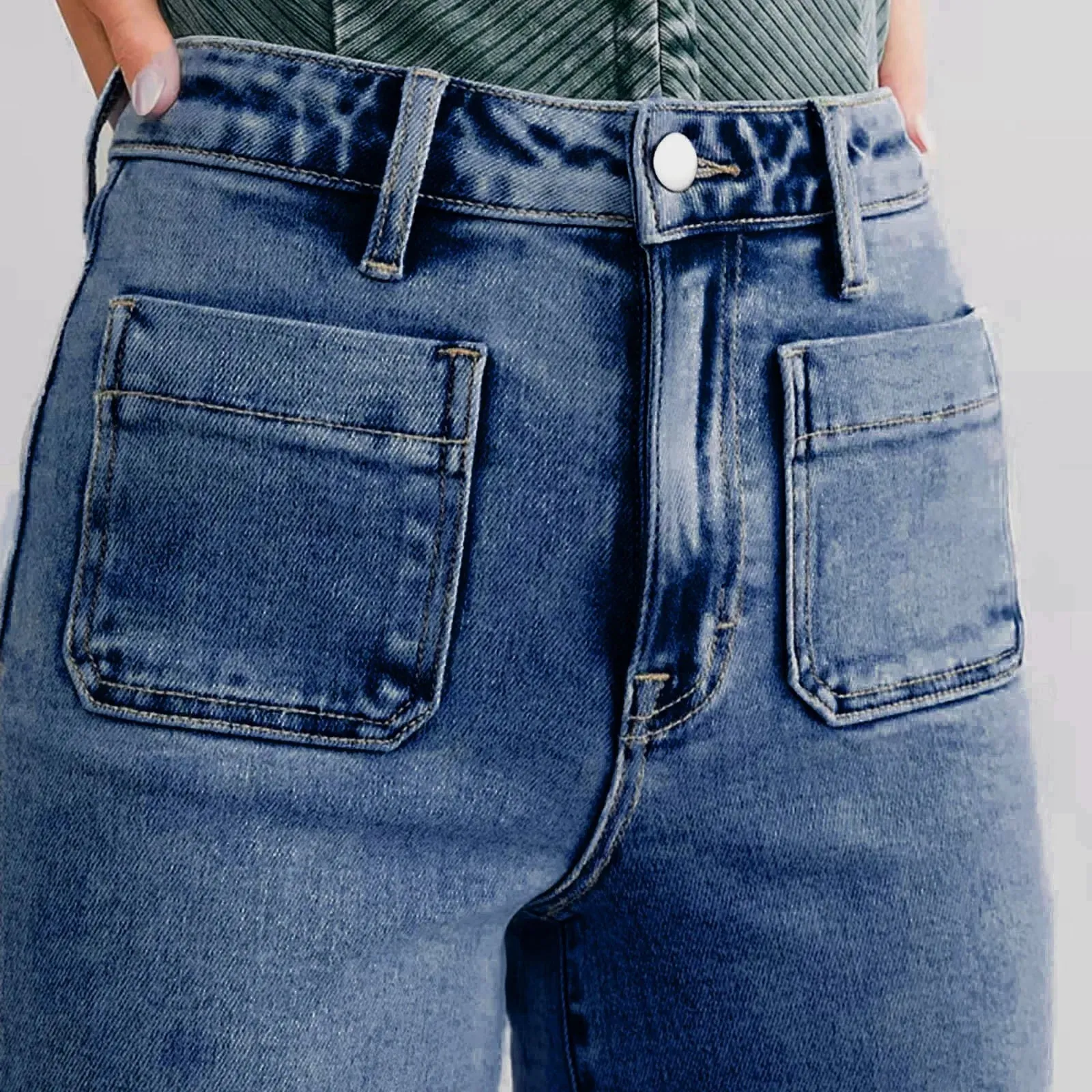 Versatile Wide Leg jean