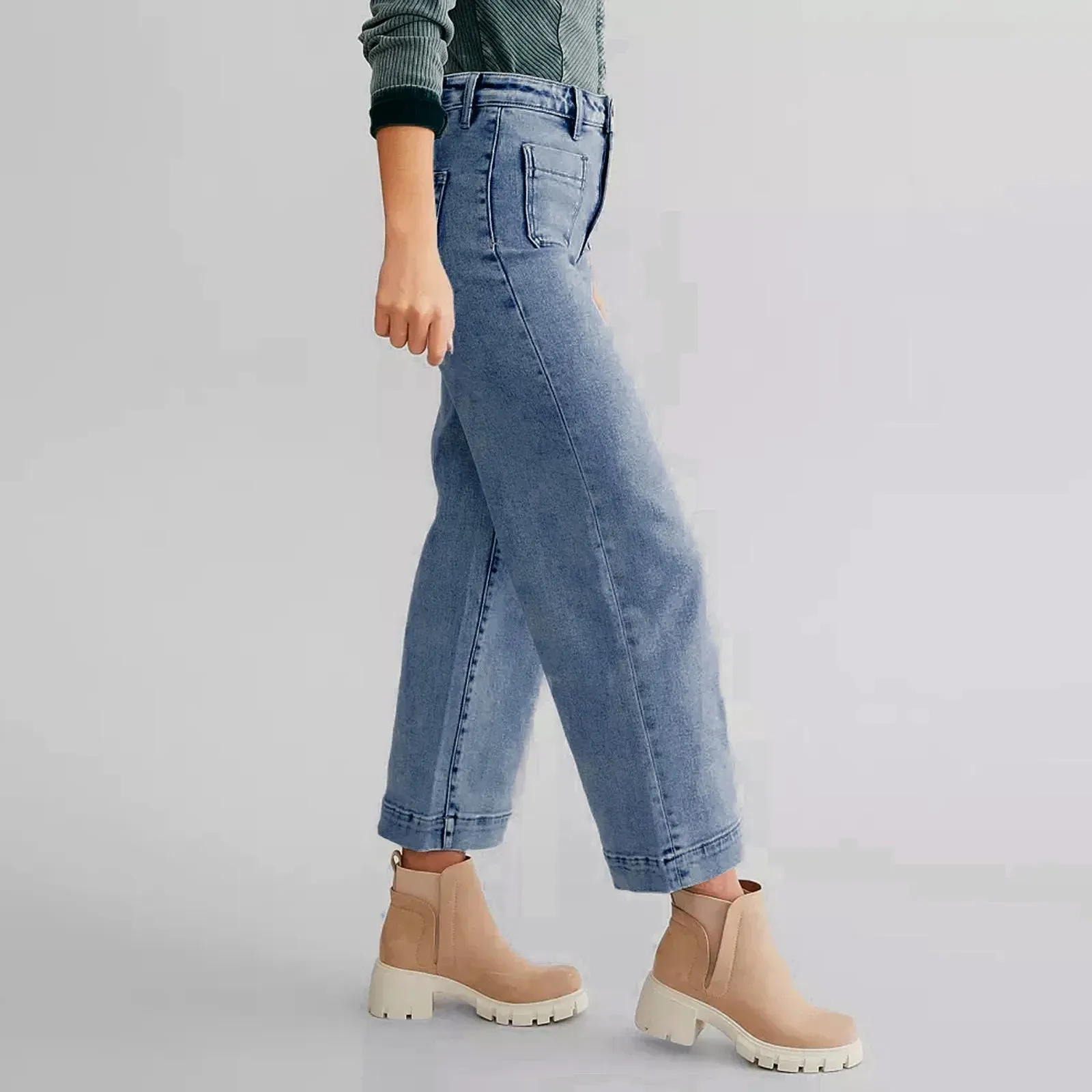 Versatile Wide Leg jean