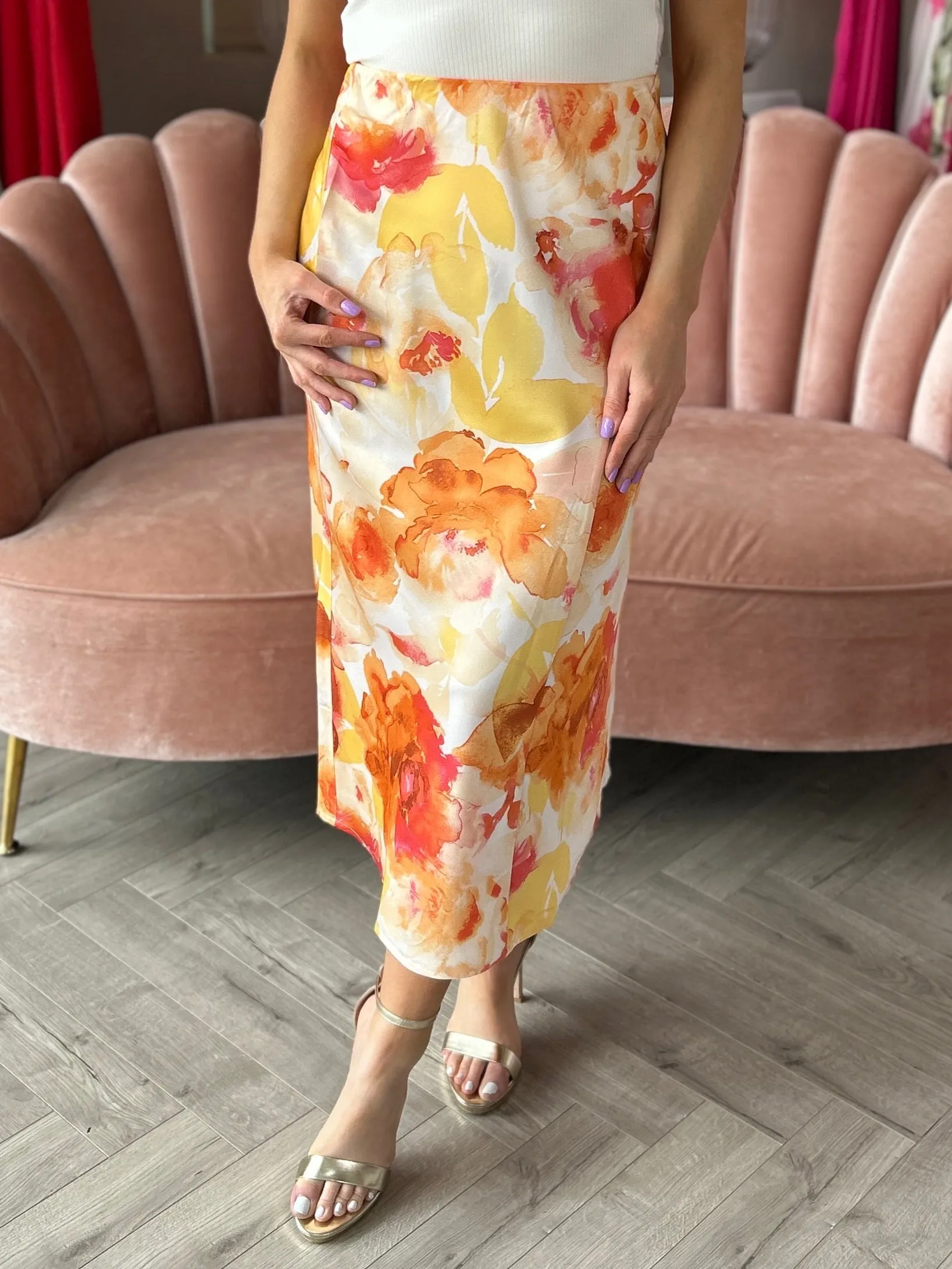 Vida Midi Skirt