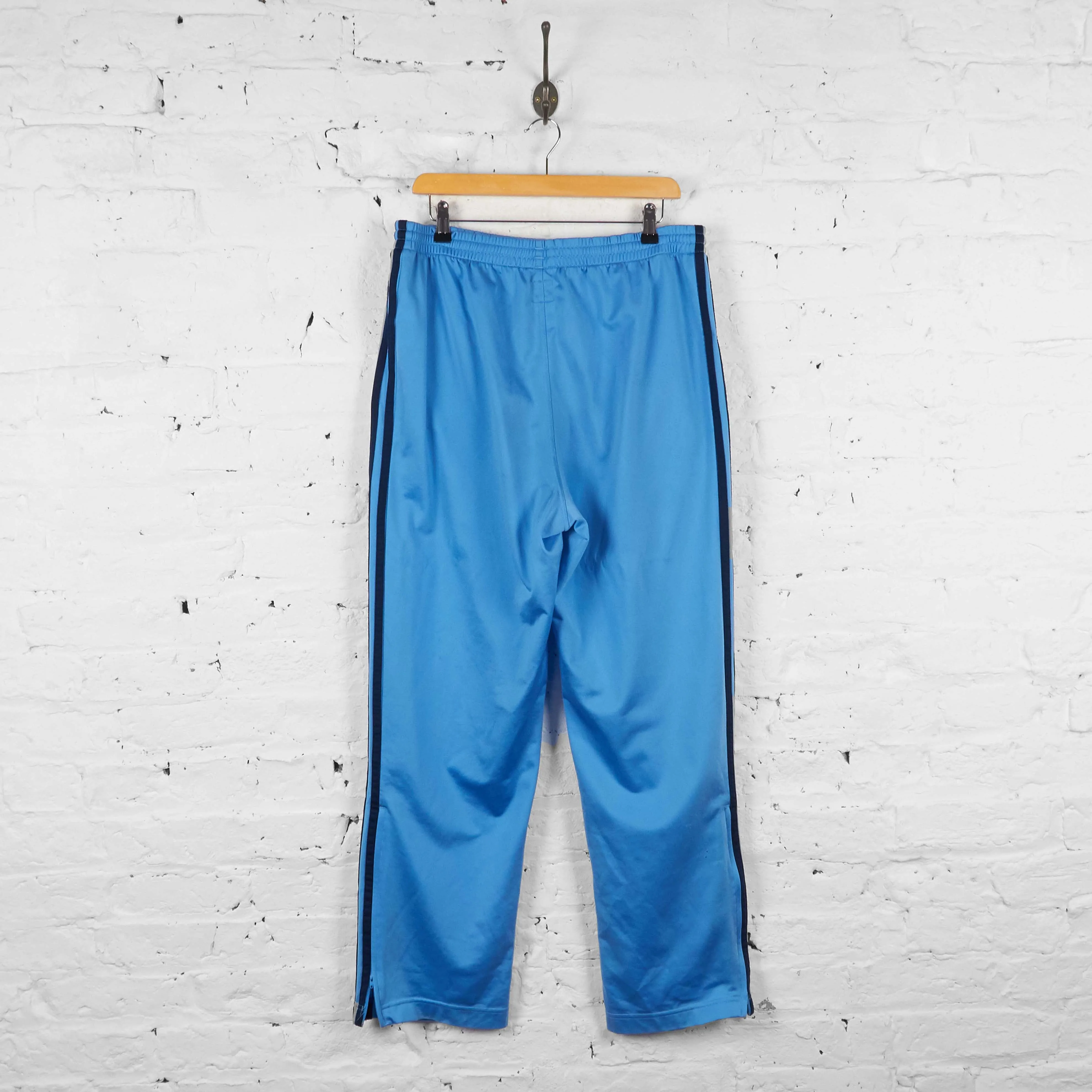 Vintage Adidas Tracksuit Bottoms - Blue - L