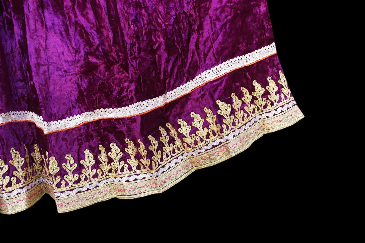 Vintage Kuchi Dress Purple