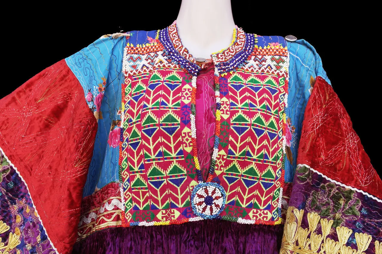 Vintage Kuchi Dress Purple