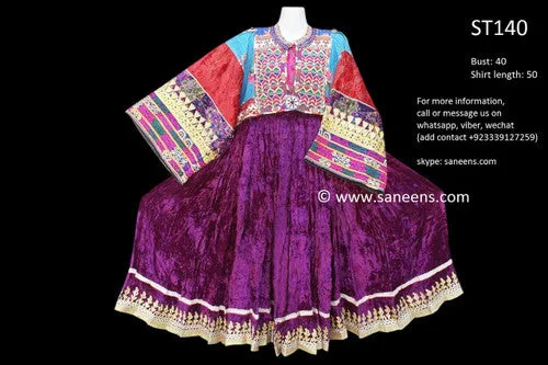 Vintage Kuchi Dress Purple