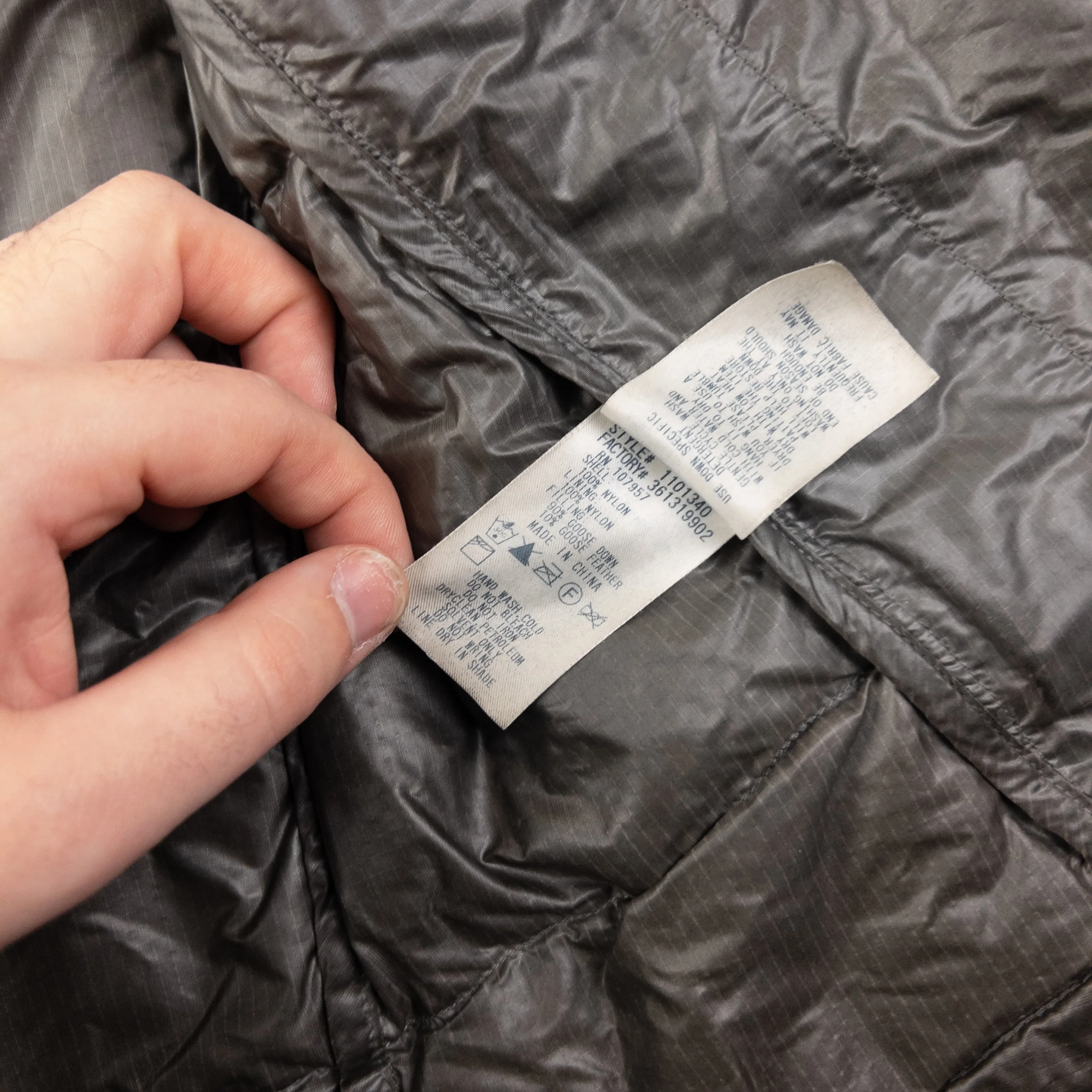 Vintage Montbell Puffer Jacket Size S