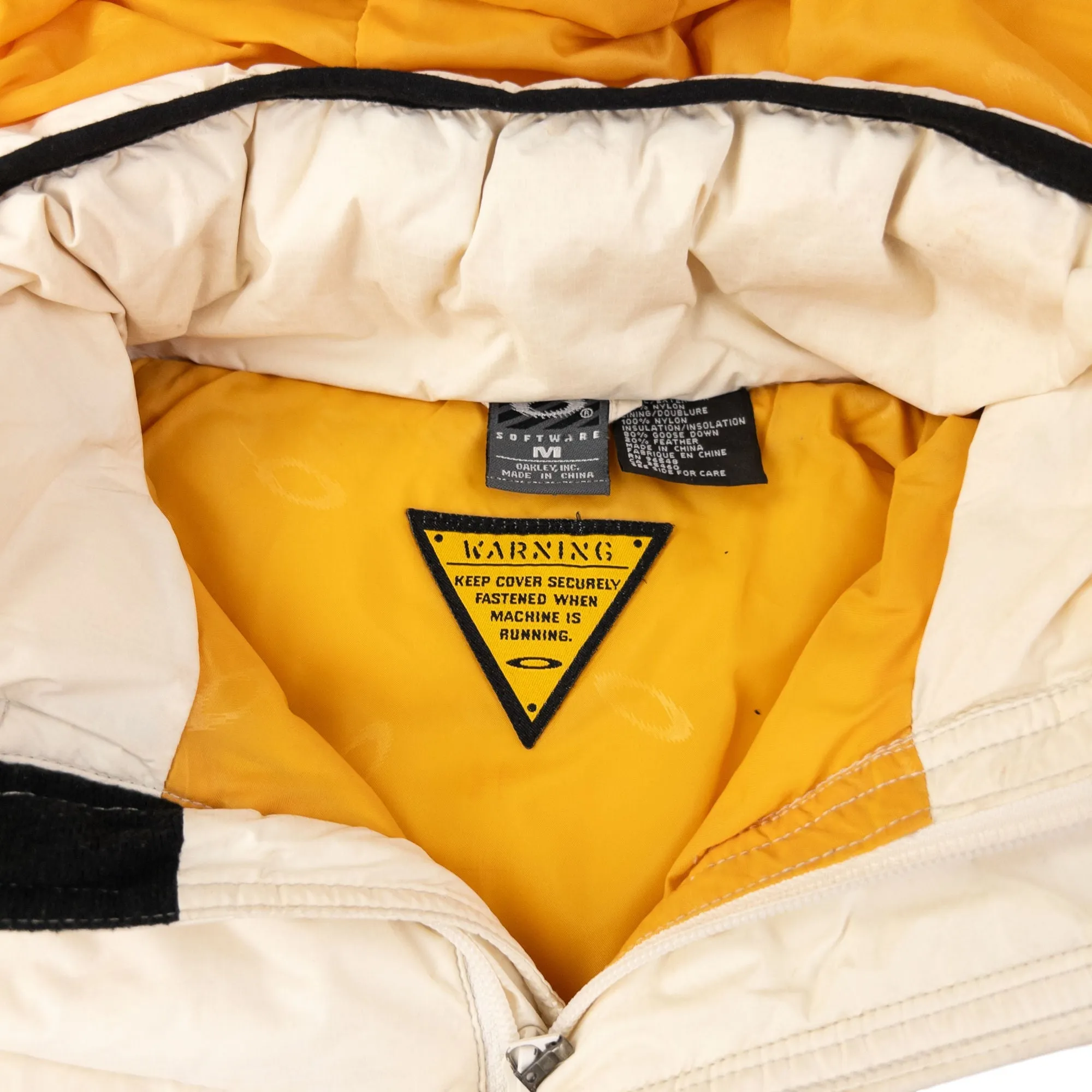 Vintage Oakley Zip Up Puffer Snowboarding Jacket Womens Size S