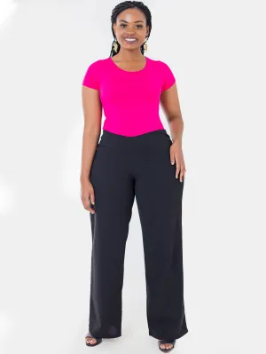 Vivo Wide Leg Pants - Black