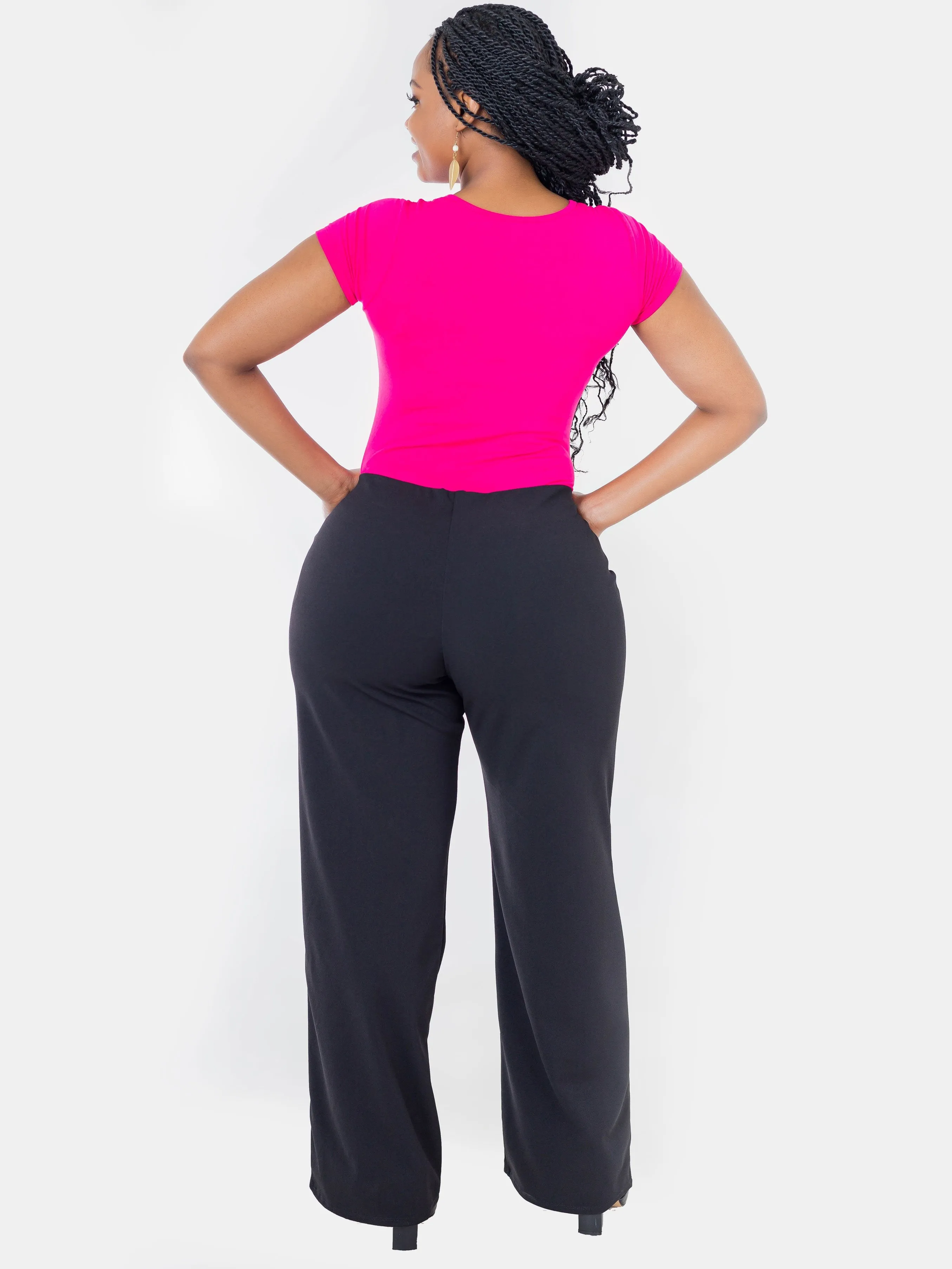 Vivo Wide Leg Pants - Black