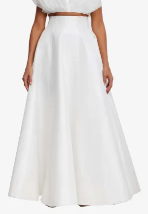 Warburton Satin Maxi Skirt