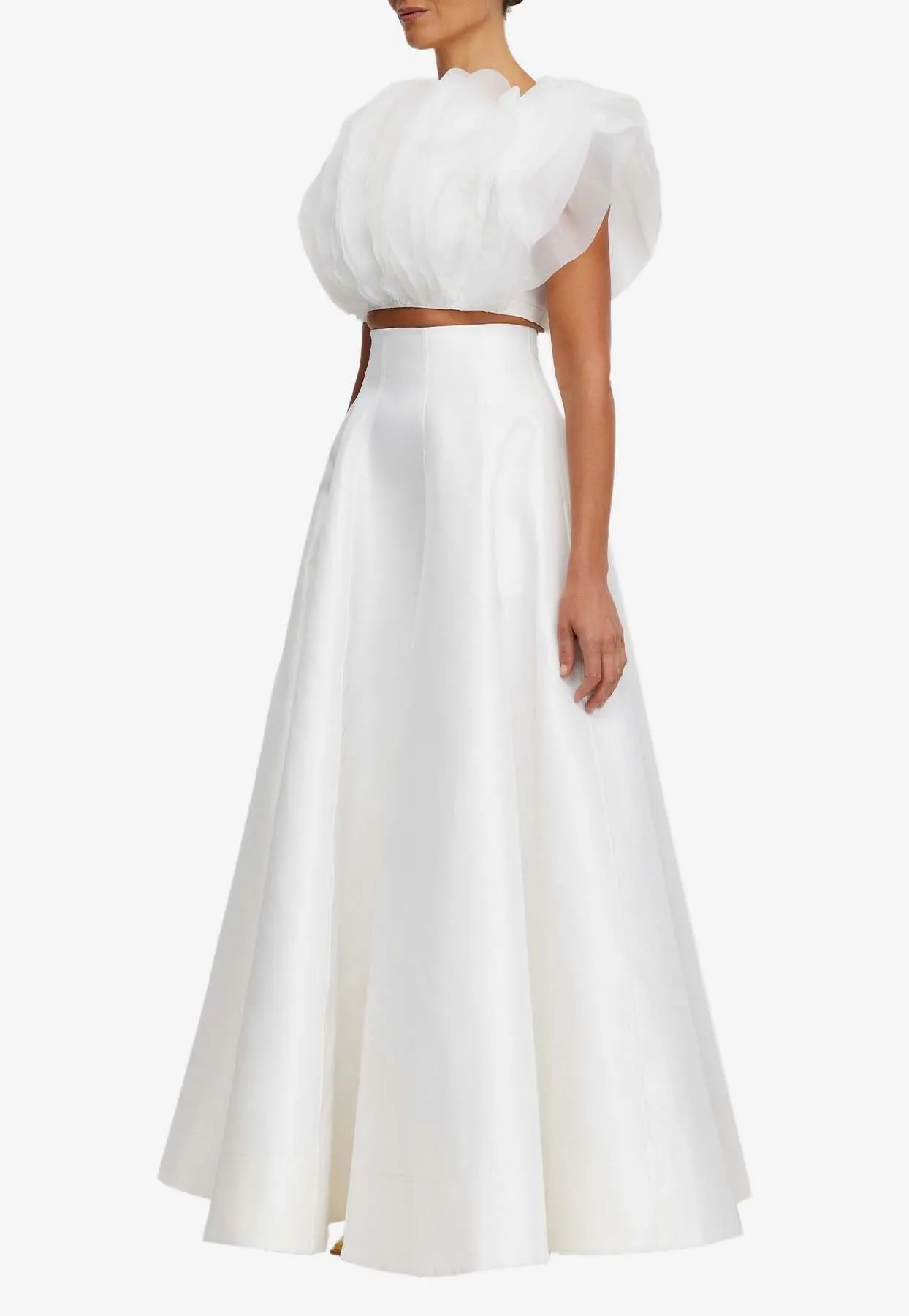 Warburton Satin Maxi Skirt