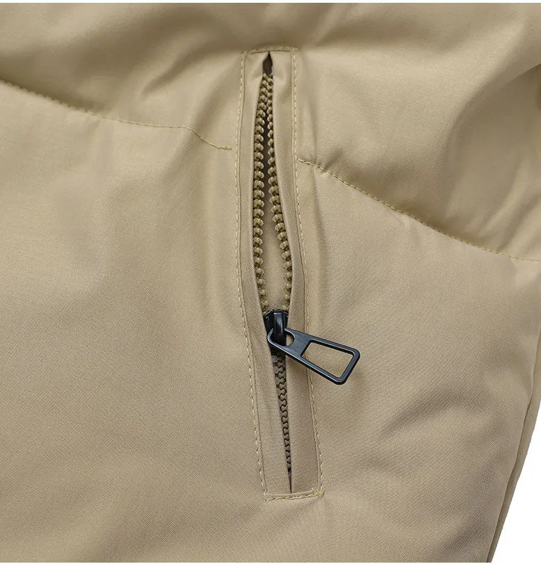 Warm and Stylish Padded Jacket with Drawstring Hem for Women
