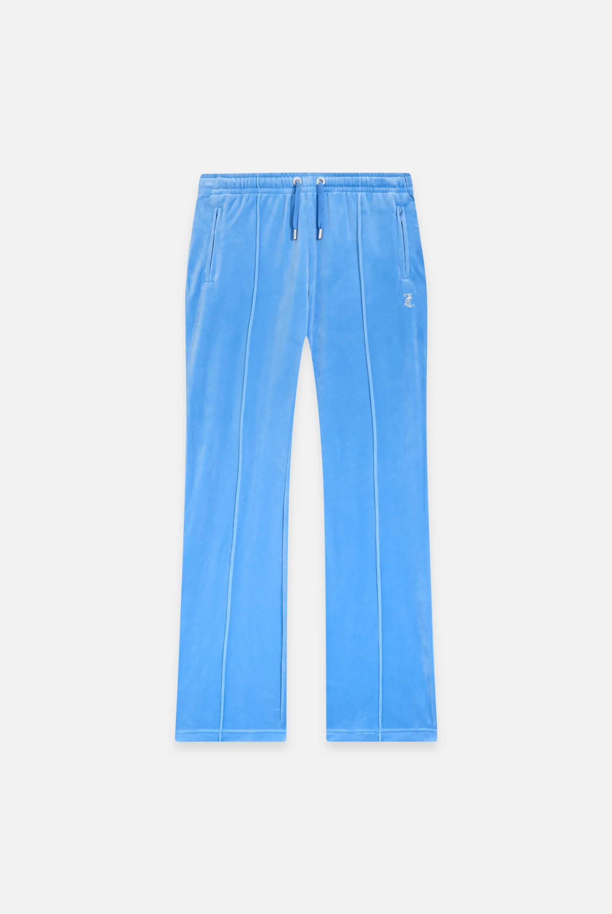 WASHED REGATTA VELOUR DIAMANTÉ TRACKSUIT BOTTOM
