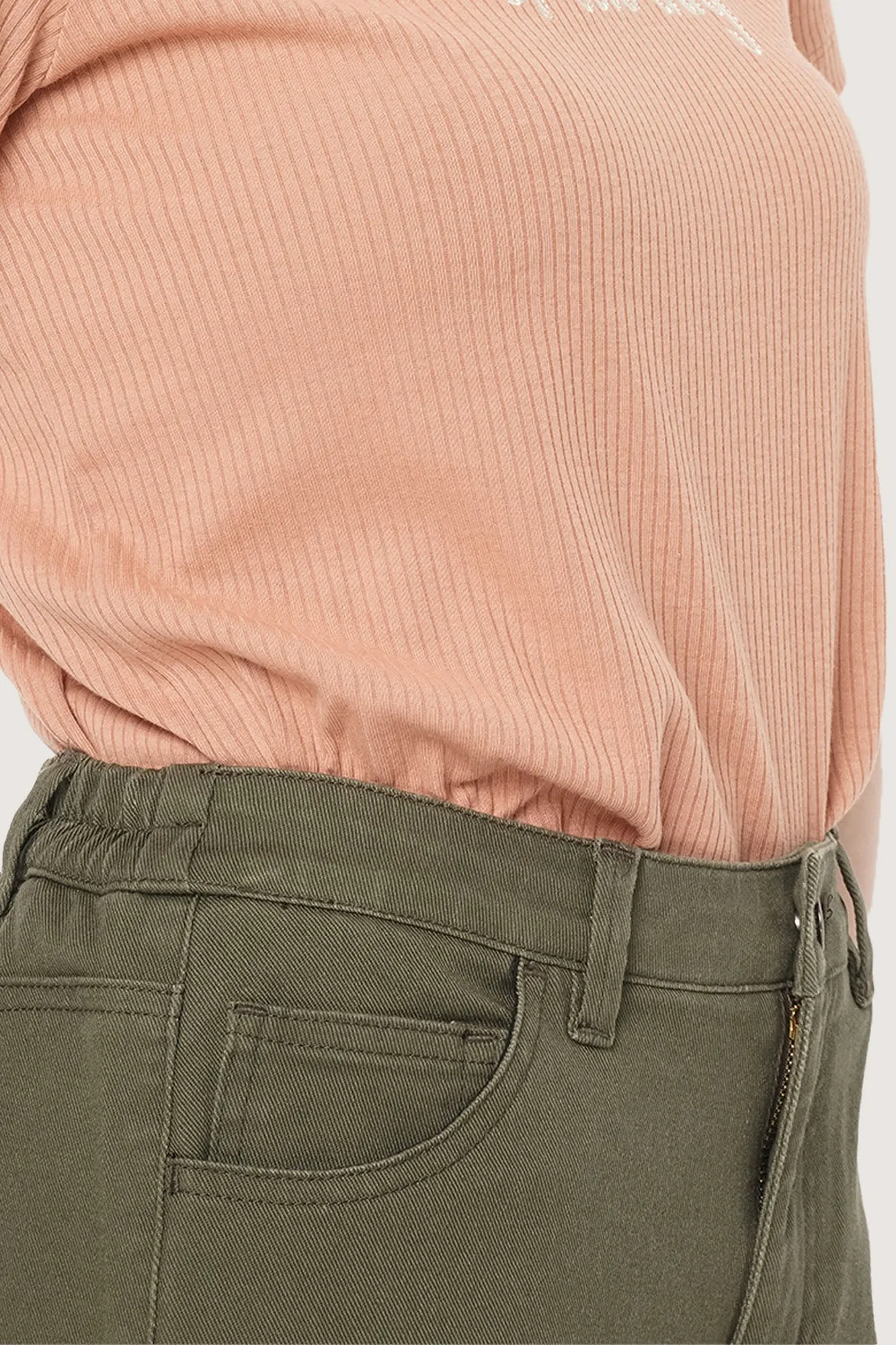 Wide Leg Ankle Length Trousers