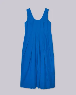 WIDE-LEG JUMPSUIT IN CERULEAN