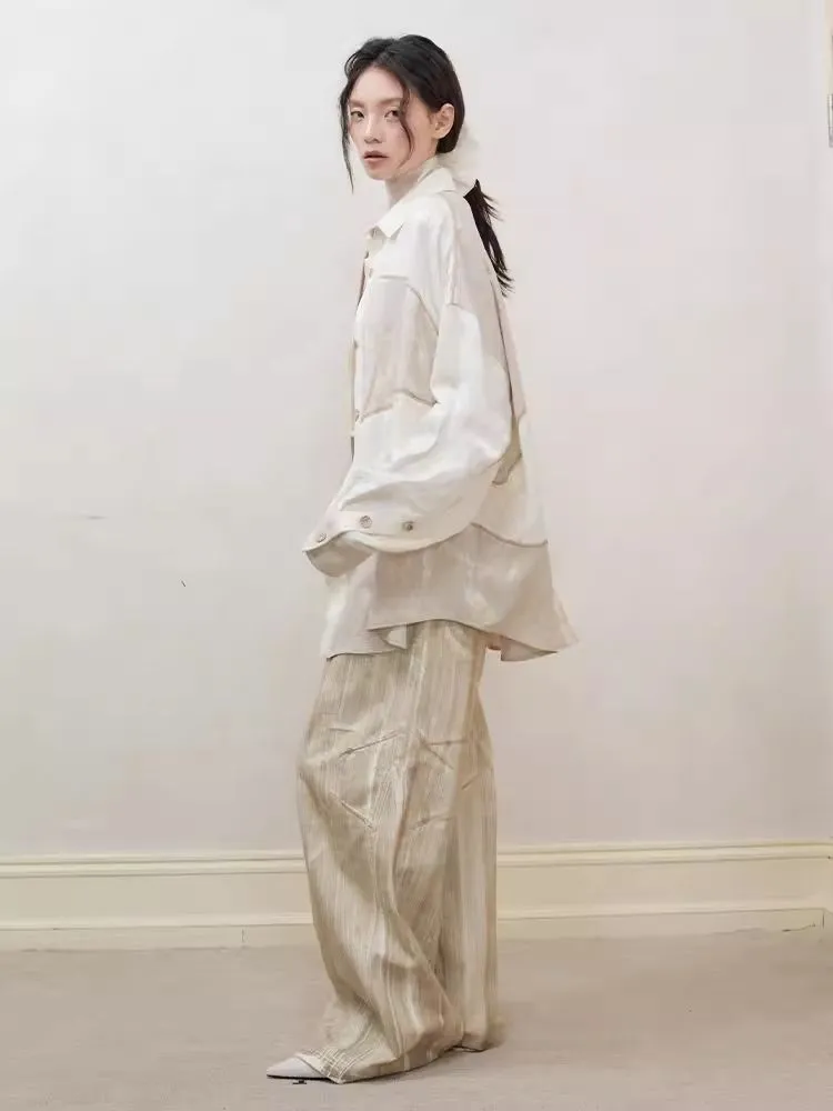 Wide Leg Straight Leg Jeans【s0000008180】