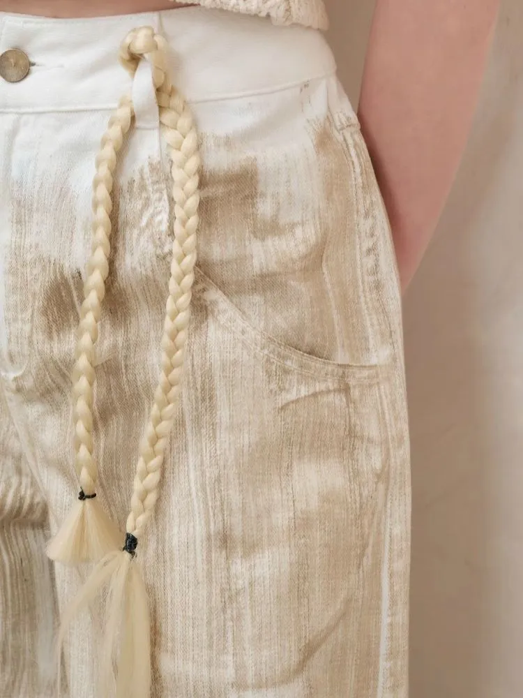 Wide Leg Straight Leg Jeans【s0000008180】