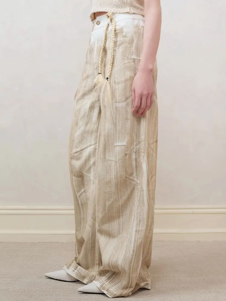 Wide Leg Straight Leg Jeans【s0000008180】
