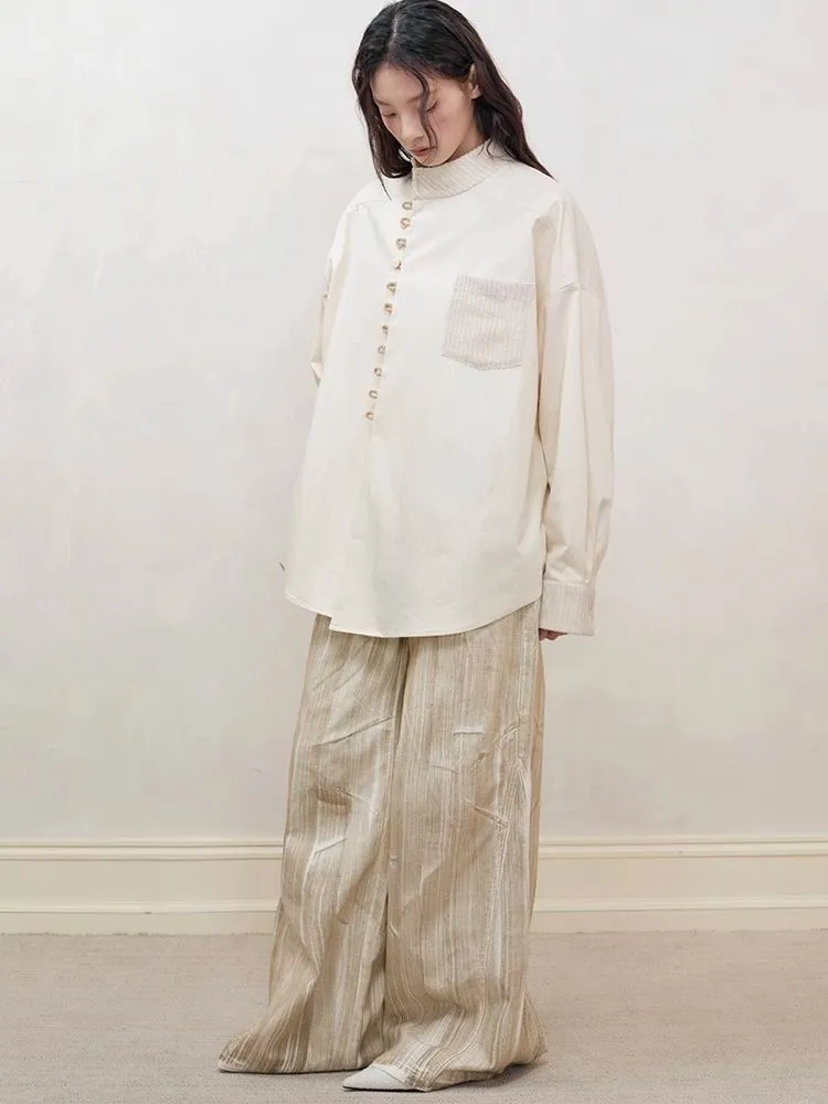 Wide Leg Straight Leg Jeans【s0000008180】