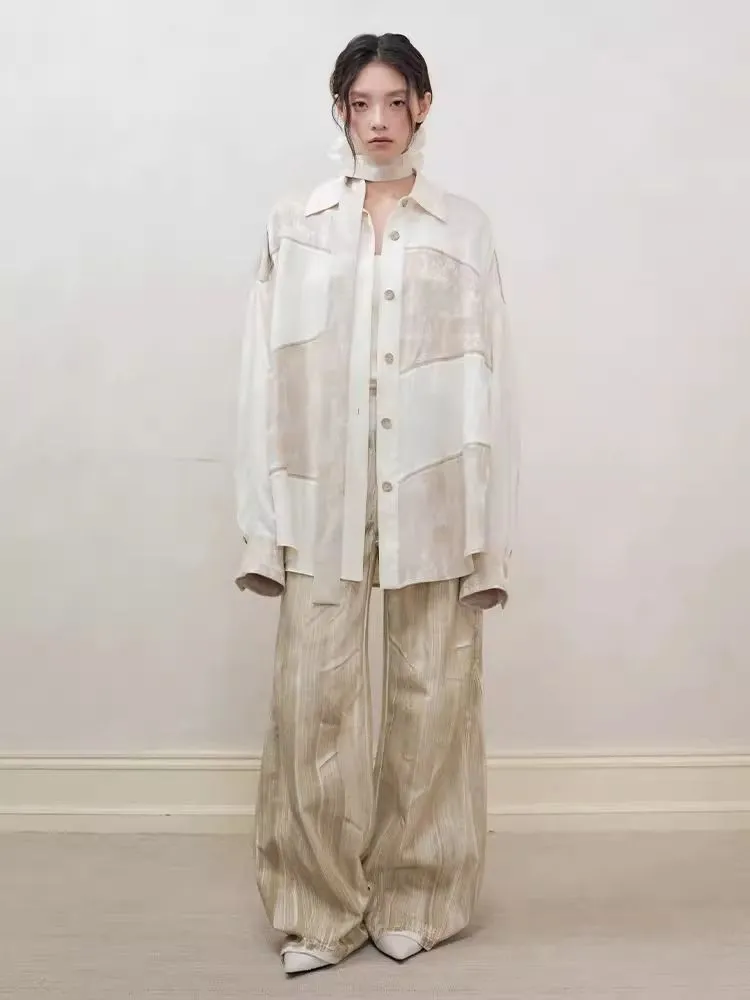 Wide Leg Straight Leg Jeans【s0000008180】