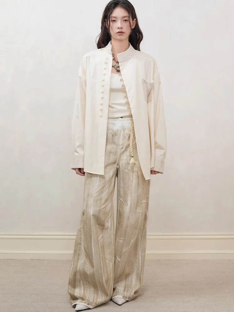 Wide Leg Straight Leg Jeans【s0000008180】