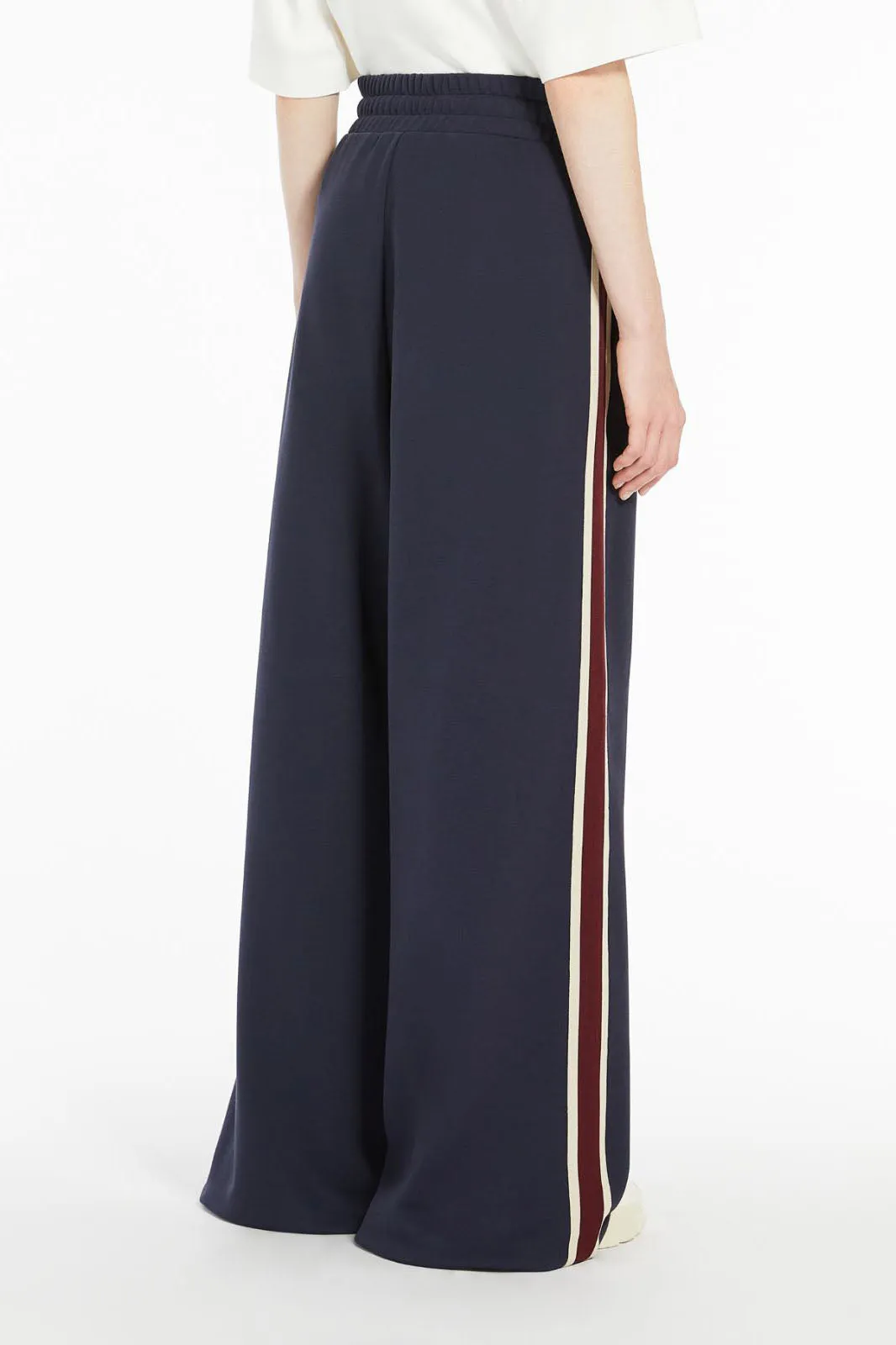Wide-Leg Trousers, Jersey