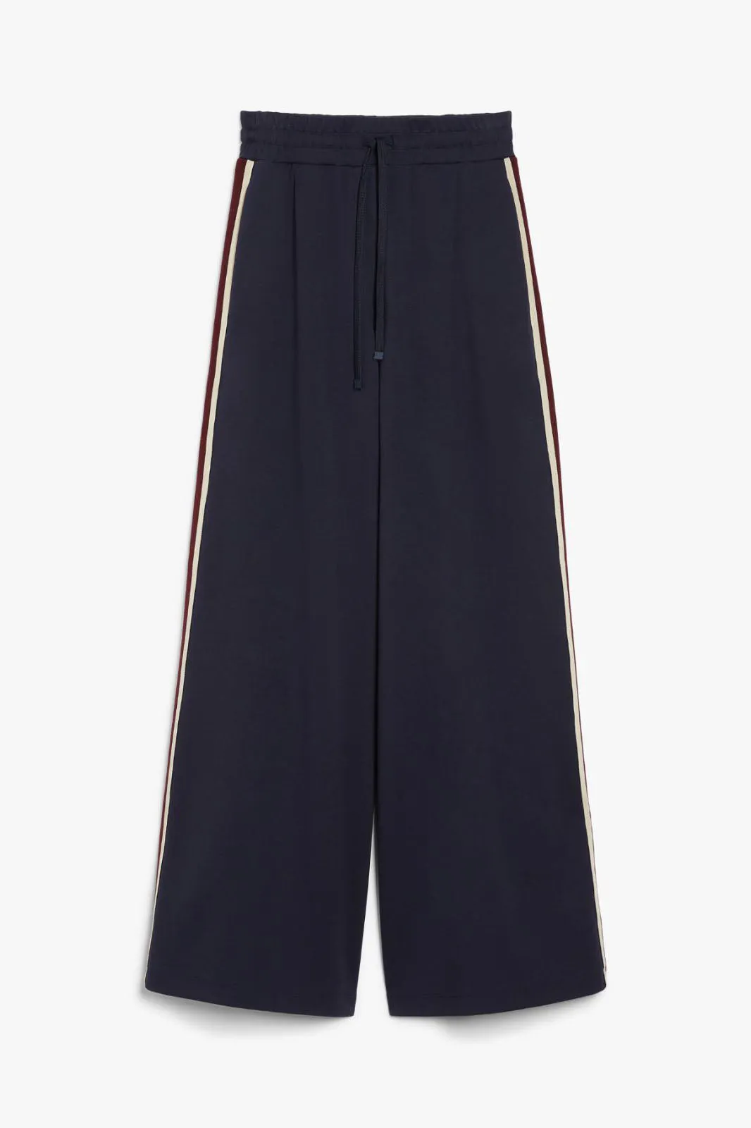 Wide-Leg Trousers, Jersey