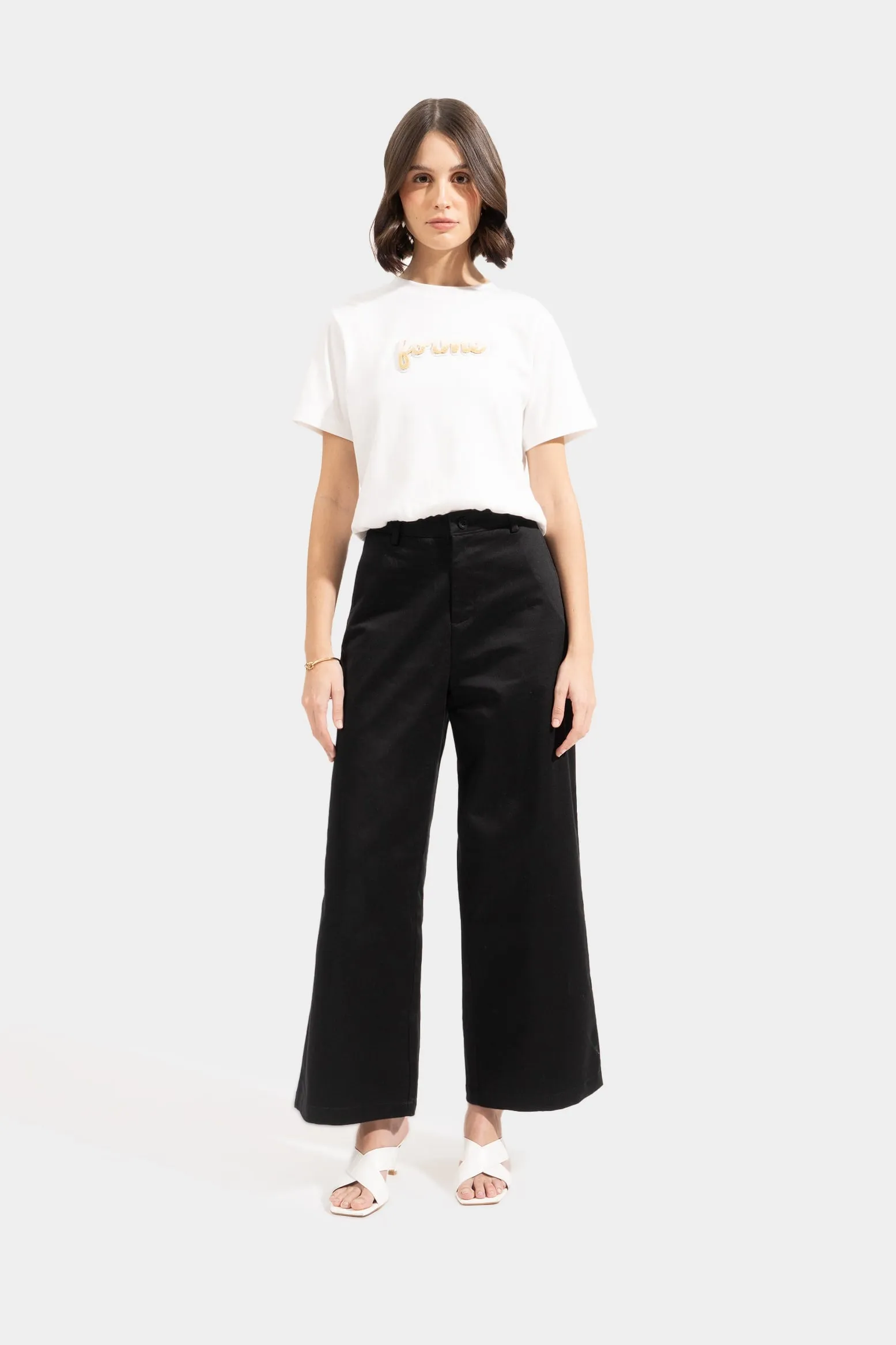 Wide Leg Trousers
