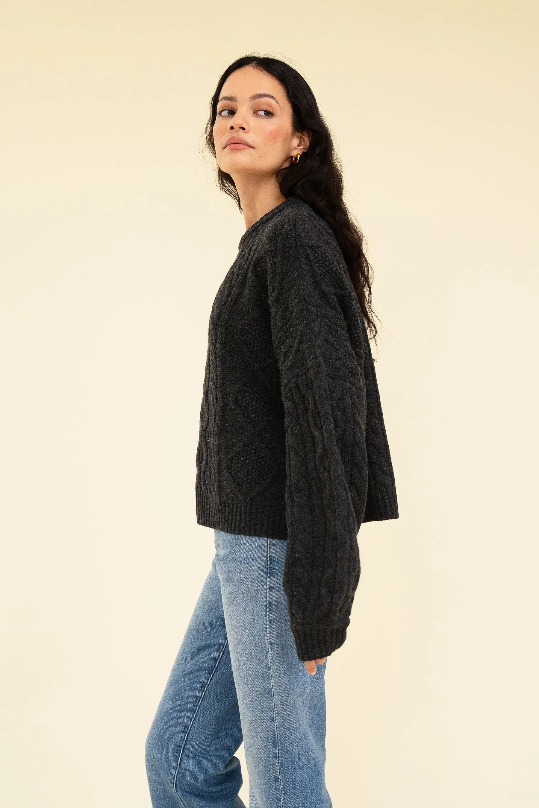 WINONA KNIT - CHARCOAL